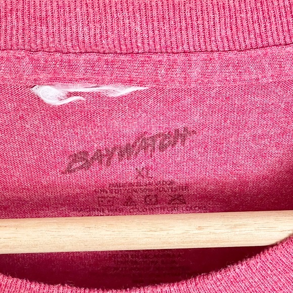 Baywatch Retro “Baewatch” Group Lifeguards Graphic Red T Shirt Adult size XL - Picture 6 of 6